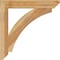 Ekena Millwork Thorton Slat Rough Sawn Bracket, Western Red Cedar, 4"W x 30"D x 30"H BKT04X30X30THR06RWR - alternate 4